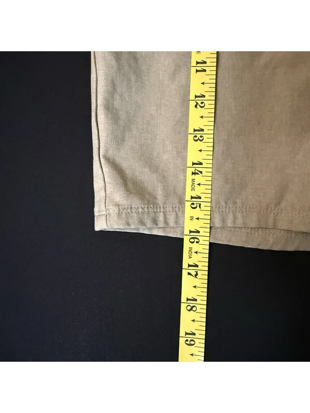 Hurley Boys Khaki Hybrid Walk Shorts Medium 10-12 Stretch Drawstring Casual
